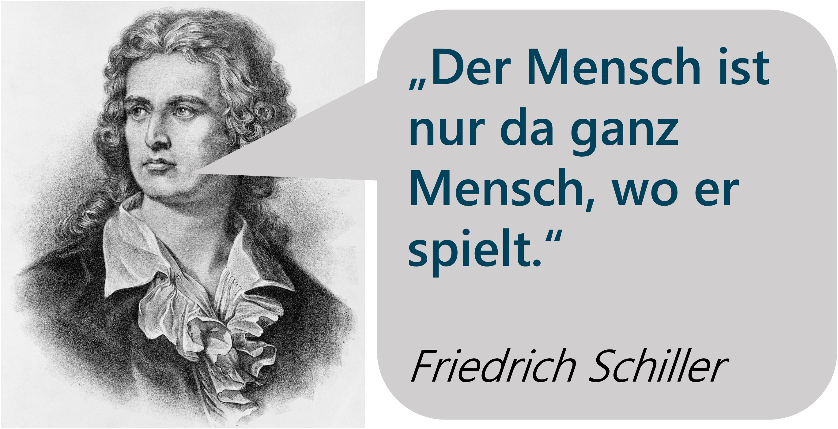 Schiller Mensch Spiel